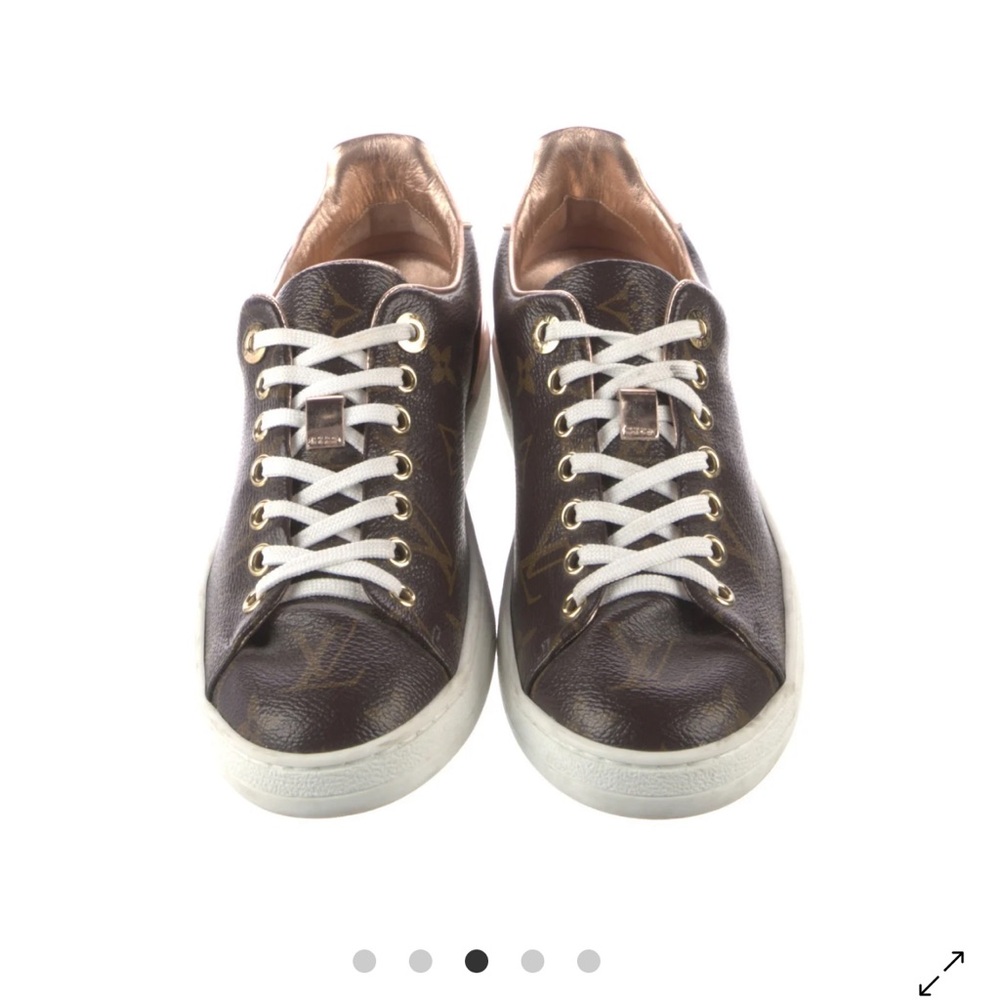 Women’s Brown Louis Vuitton Sneakers